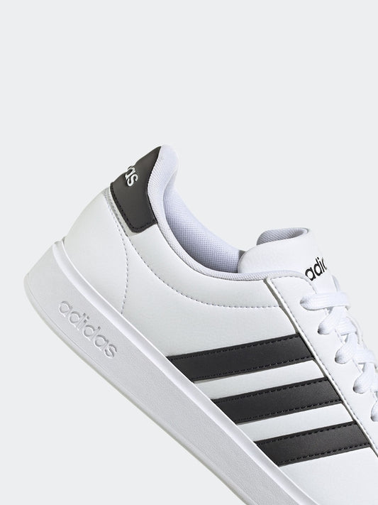 adidas White/Black Grand Court 2.0 Trainers Women Size 10 | Pakistan image 1