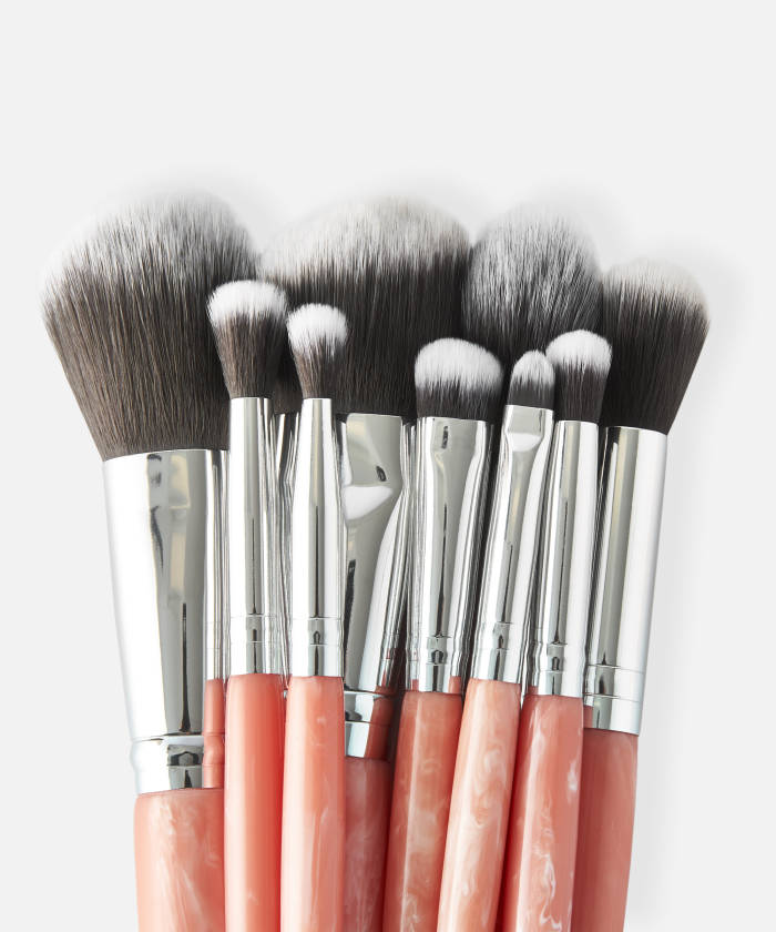 BH Cosmetics - Rose Quartz - 9 Piece Brush Set image 1
