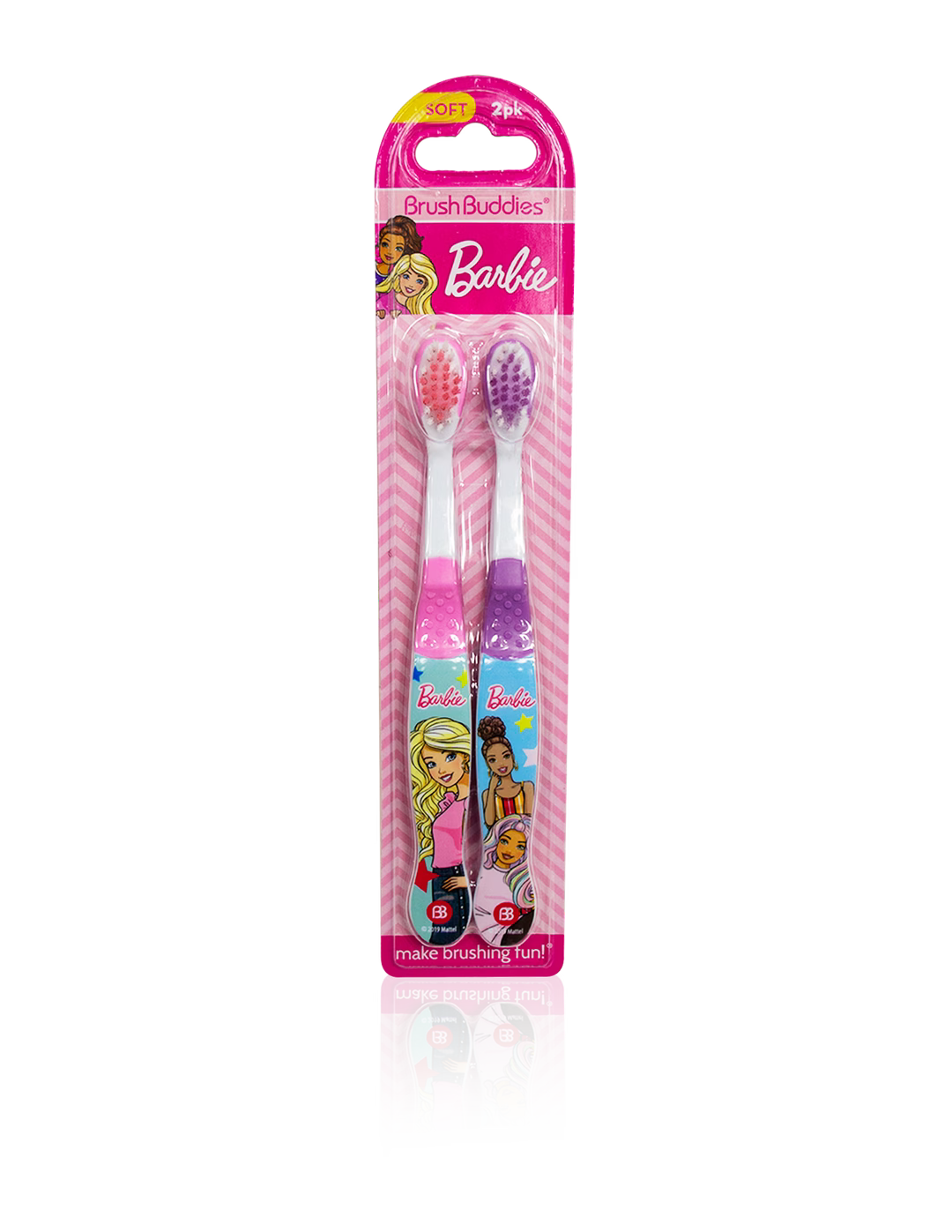 Brush Buddies Barbie' Toothbrush 2 pack image 0