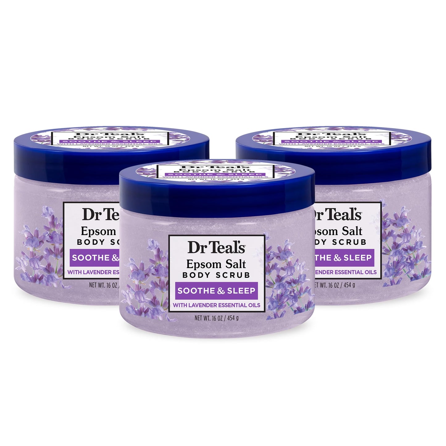 Dr Teal's - Pure Epsom Salt Body Scrub image 0