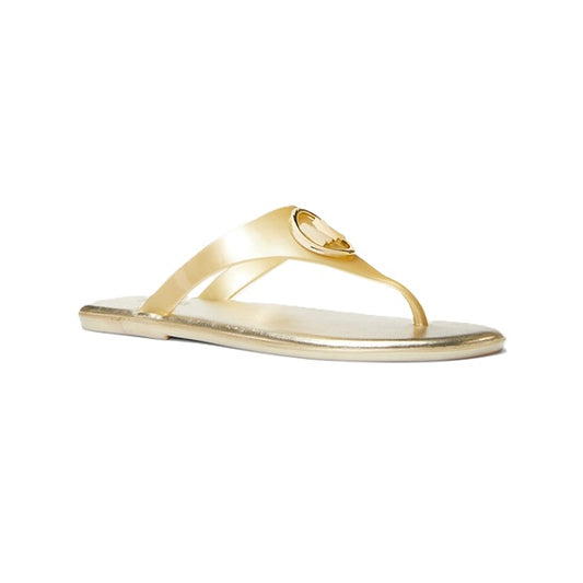 Michael Kors - Carmen Metallic PVC Jelly Sandal