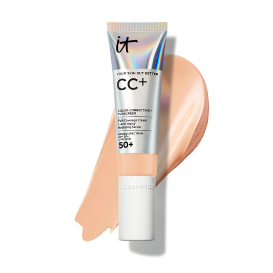 IT Cosmetics - CC+ Cream - Natural Full Coverage Foundation With SPF 50+ | Pakistan - Light Medium image
