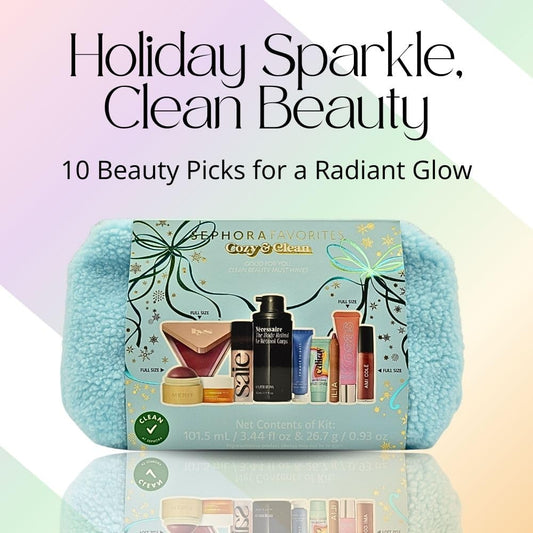 Sephora - Cozy and Clean Makeup and Skincare Set