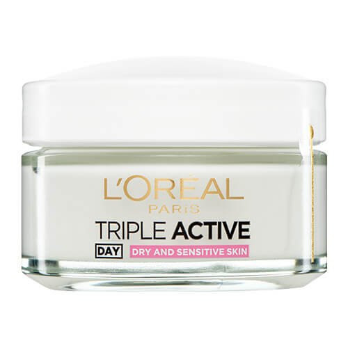L'Oreal - Triple Active Day Moisturiser Dry & Sensitive Skin
