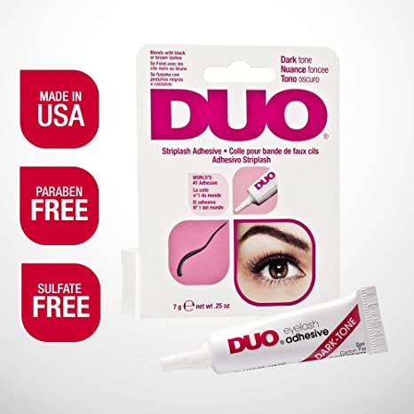 Duo Strip Lash Adhesive - Dark Tone - 0.25 ounce image 1