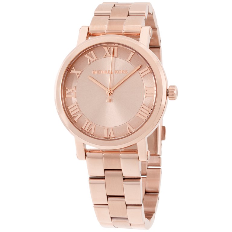 Michael Kors - Norie Rose Gold Dial Stainless Steel Ladies Watch image 0