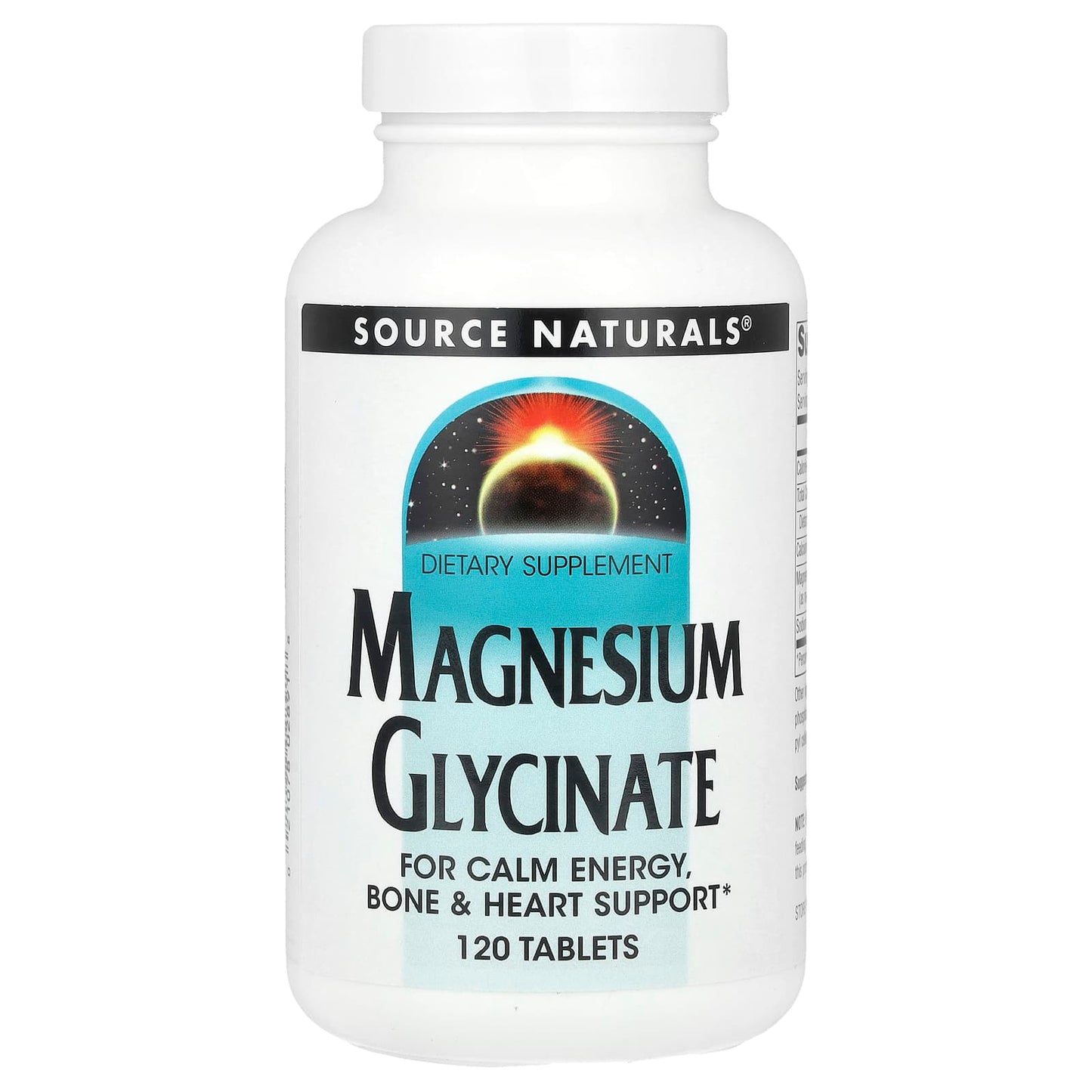 Spurce Naturals - Magnesium Glycinate, 120 Tablets image 0