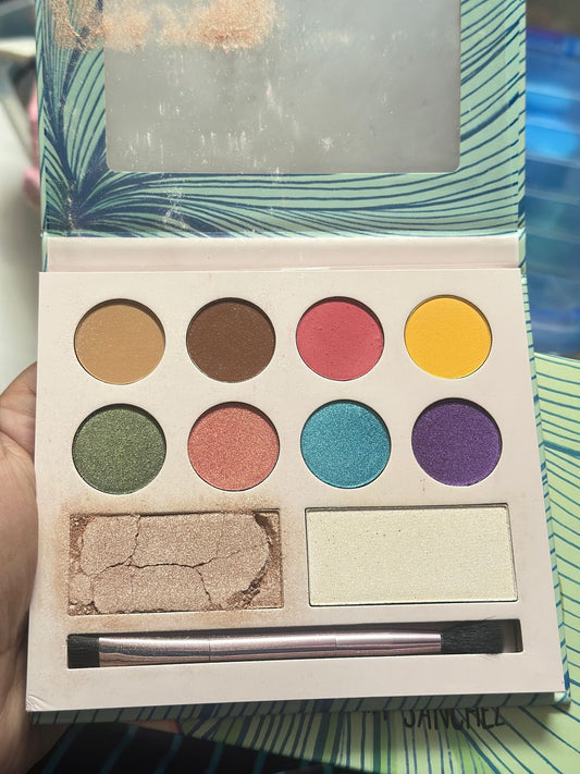 FYSSHUO - Birsppy RAPHARY LAURA SANCHEZ Moods Eyeshadow and Highlighter Palette image 1