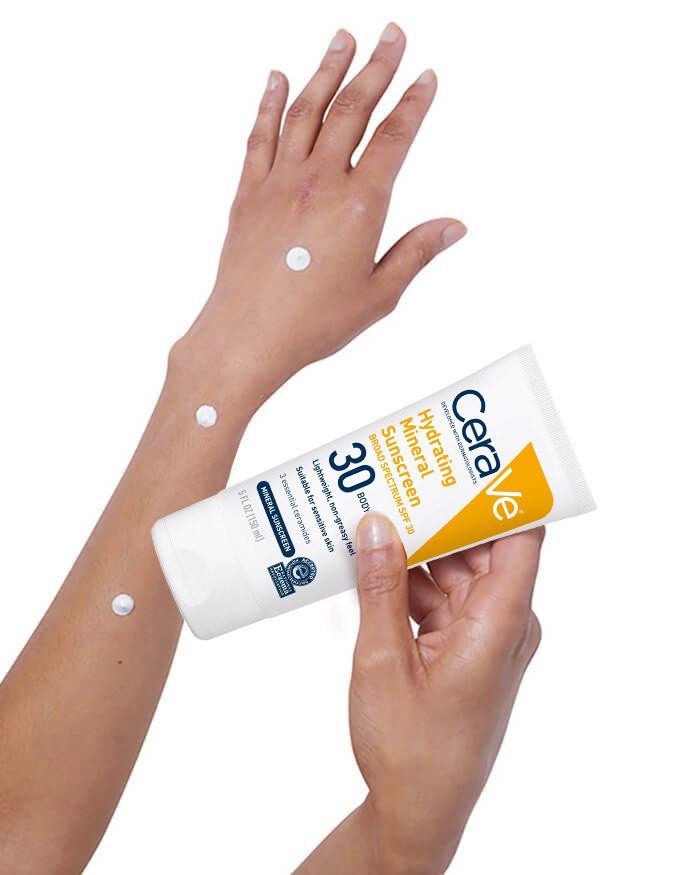 CeraVe - Hydrating Mineral Sunscreen - SPF30 - Body image 3