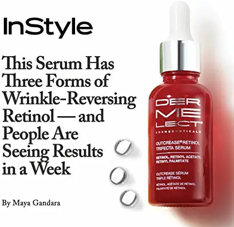 Dermelect Cosmeceuticals - Outcrease Retinol Trifecta Serum | Pakistan image 1