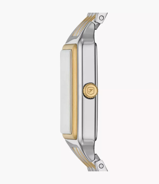 Fossil - Raquel Three-Hand Date Two-Tone Stainless Steel Watch image 1