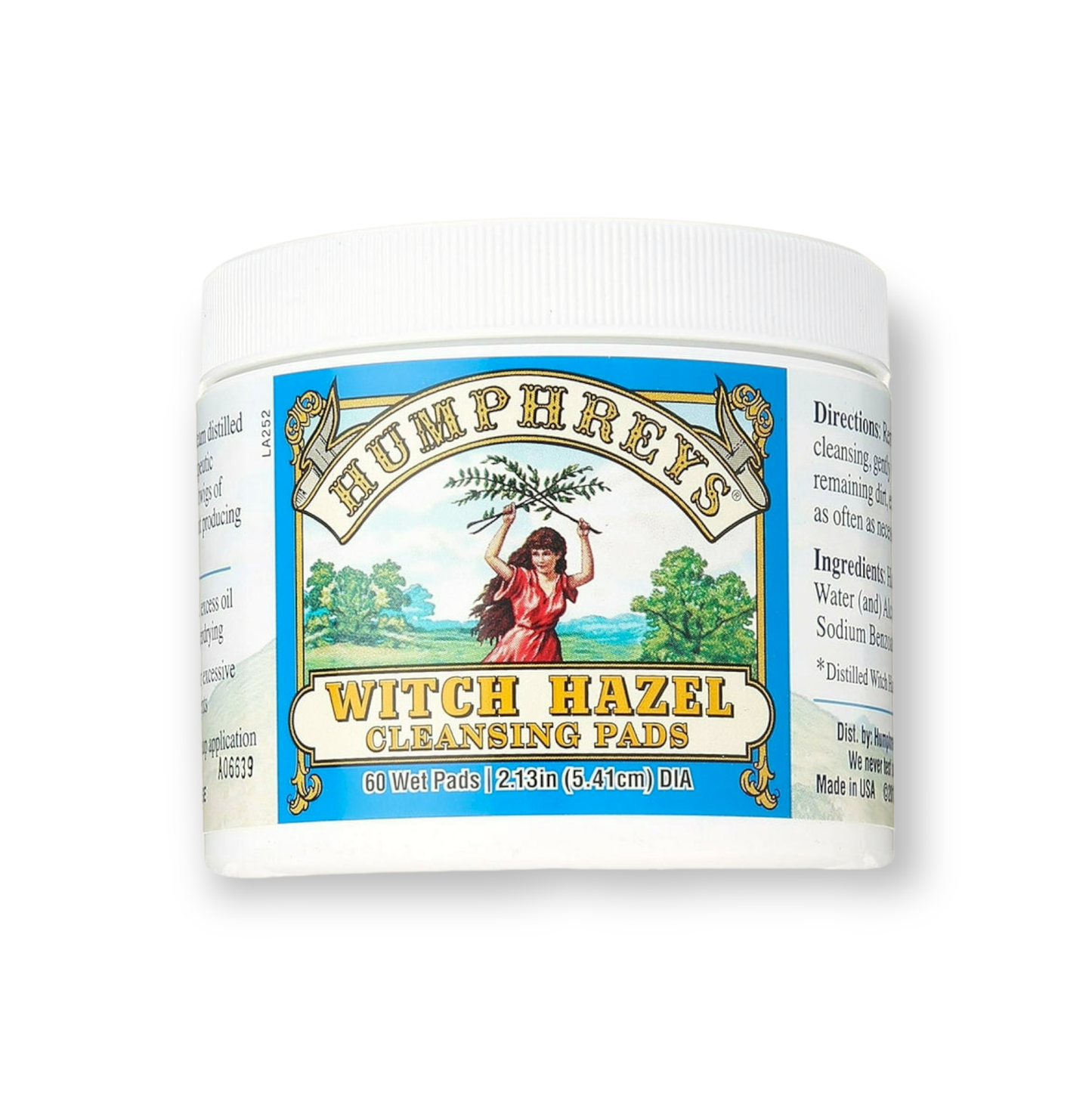 Humphreys- Witch Hazel Cleansing Pads image 0