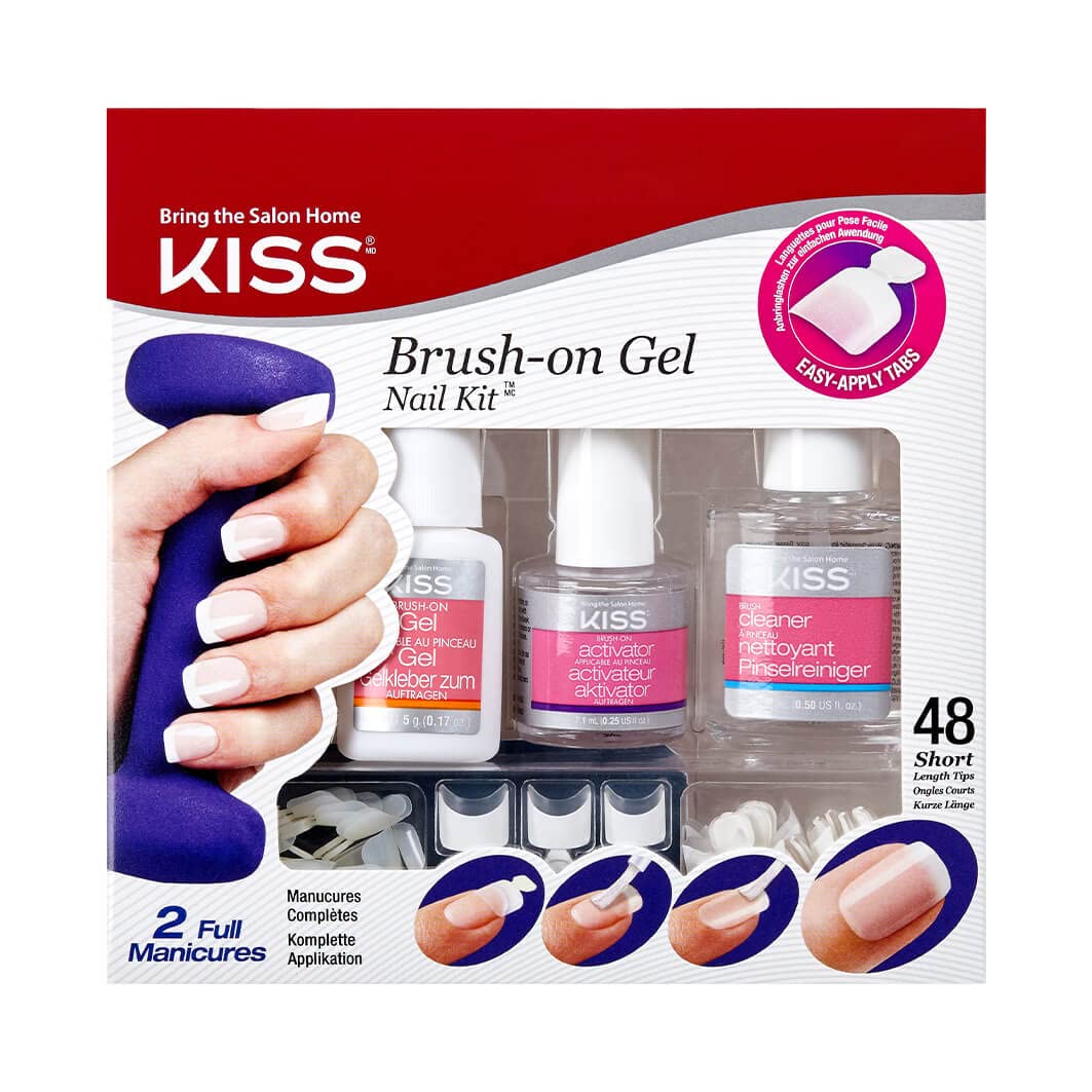 KISS - Brush-on Gel Nail Kit image 0