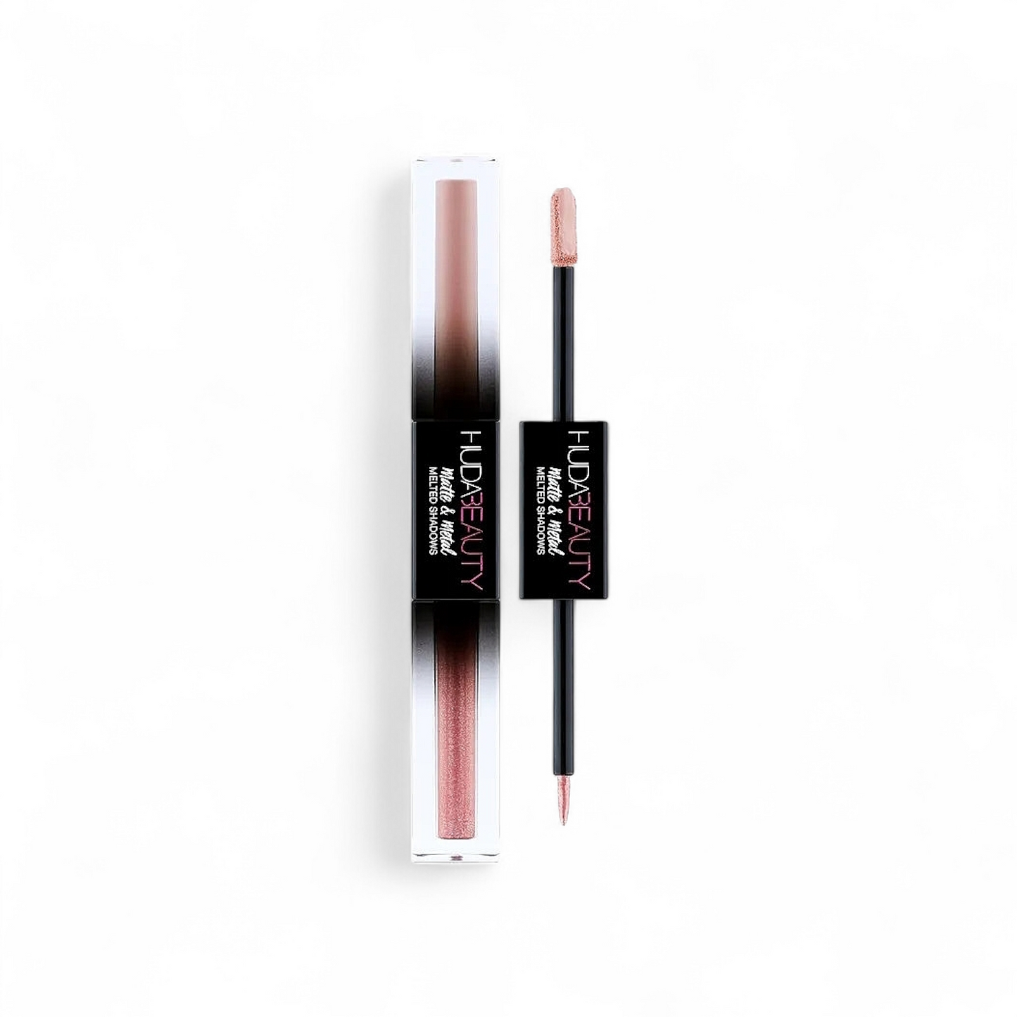 Huda Beauty Matte & Metal Melted Shadows (Faux Fur & Bamboo Hoops)| Pakistan image 0