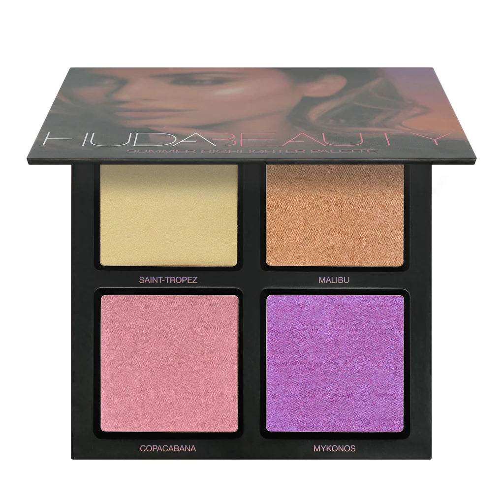 Huda Beauty - 3D Highlighter Palette - Summer Solstice image