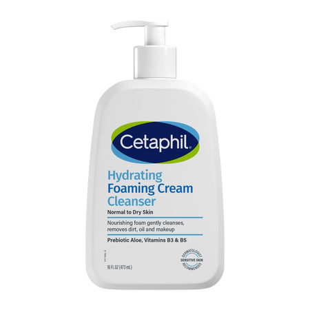 Cetaphil - Hydrating Foaming Cream Cleanser 8oz image 0