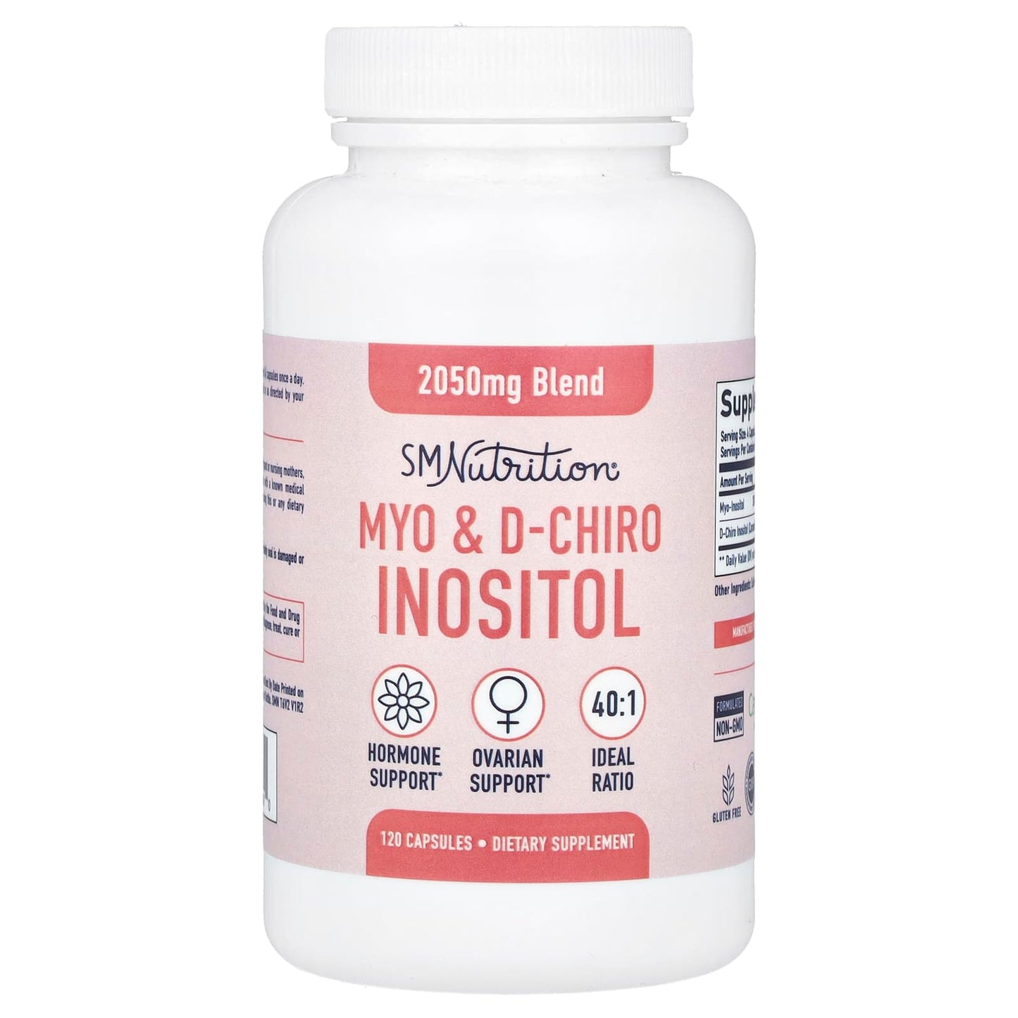 Myo-Inositol & D-Chiro Inositol for Hormone Balance for Women image 0