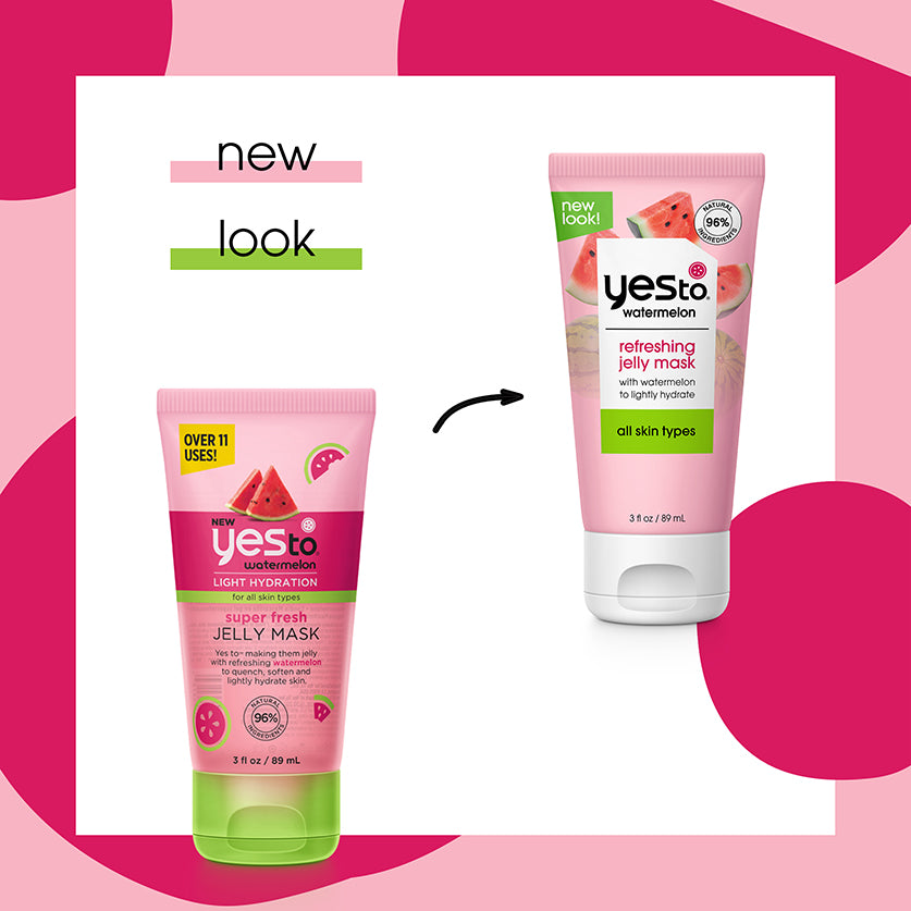 Yes To Watermelon - Refreshing Jelly Mask image 2