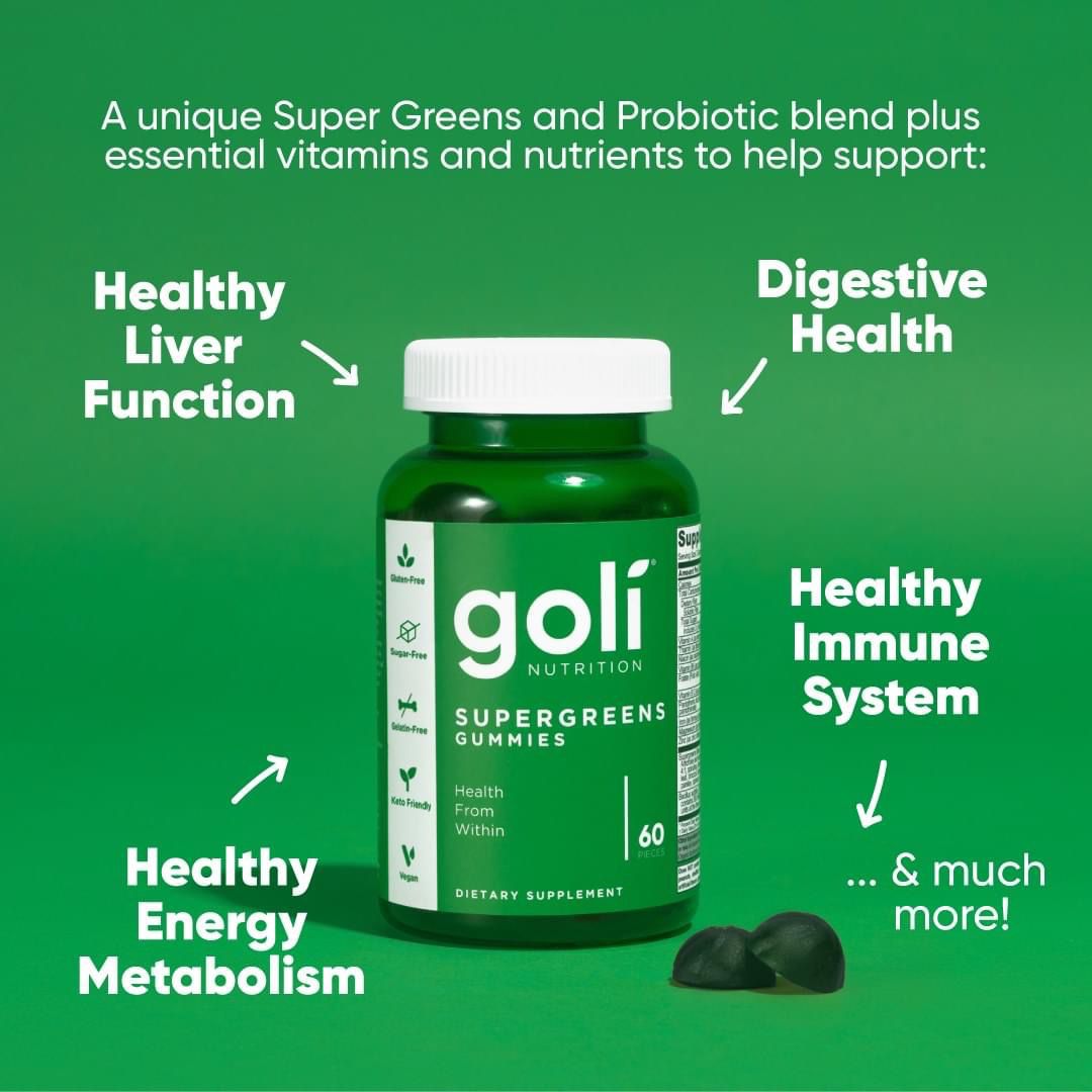 Goli - Supergreens Gummies image 2