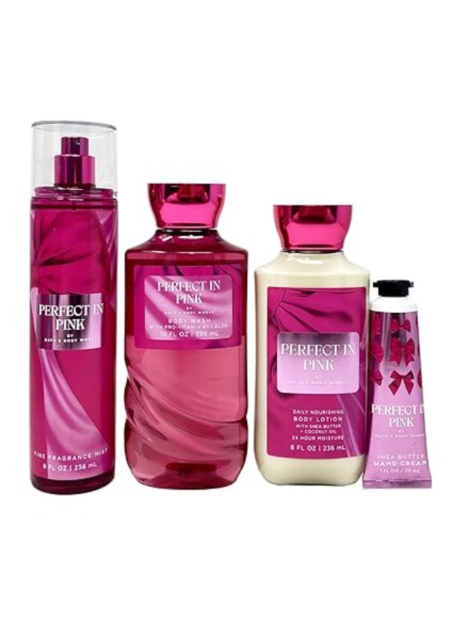 Bath & Body Works - Perfect In Pink Gift Set