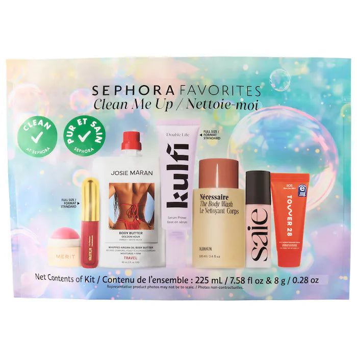 Sephora Favorites - Clean Me Up Skincare and Makeup Value Set