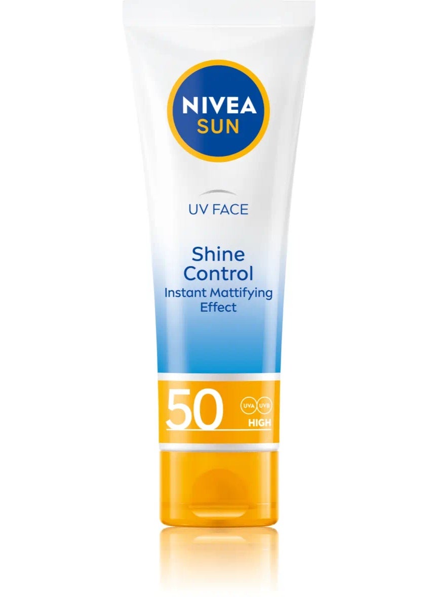 Nivea - SUN SPF 50 UV Face Shine Control 50 ML