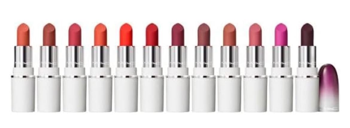 MAC - Lips By Dozen Mini Powder Kiss Lipstick x 12 - A Holiday Kit image 1