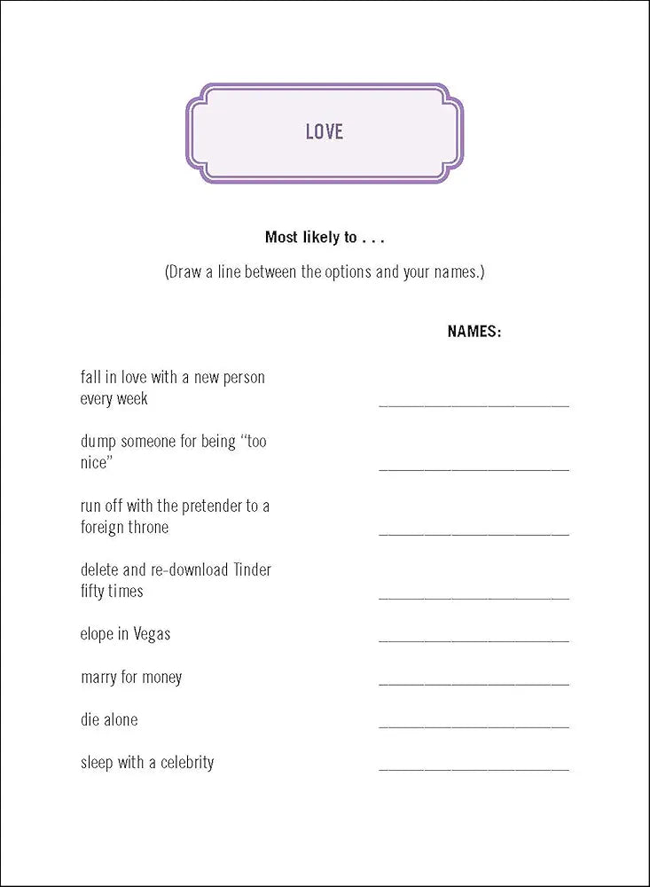 Fill Me in: Part Journal, Part Game, All Yours image 4