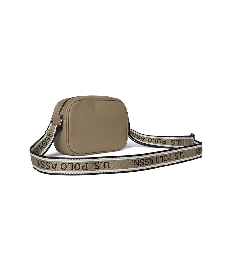 U.S. Polo Assassin - Classic Zip Crossbody Bag - Taupe | Pakistan image 1