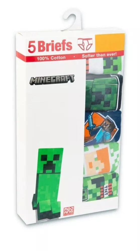 Minecraft Underwear - Pack of 5 image 1
