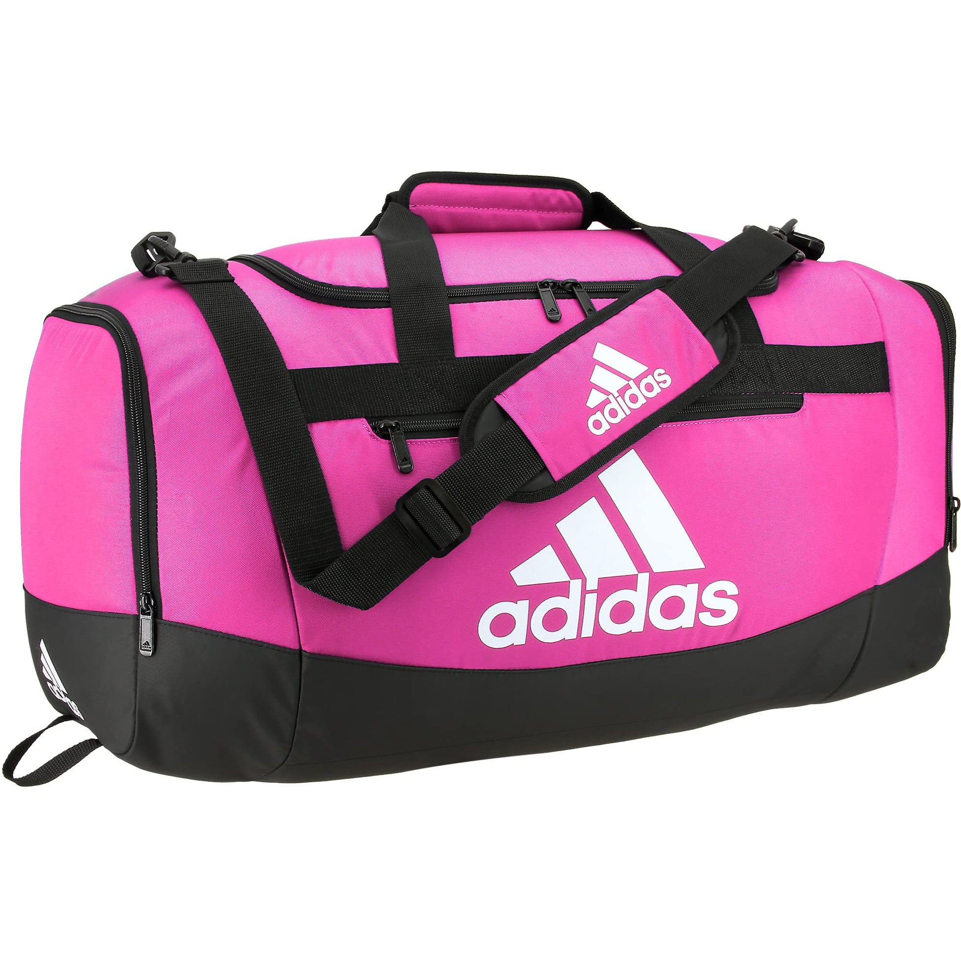 adidas - Unisex Adult Defender 4 Medium Duffel Bag Duffel Bag - Shock Pink image