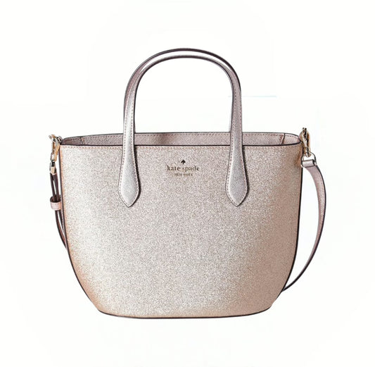 Kate Spade Glitter - Glimmer Small Zip Satchel Crossbody Bag Holiday image 0