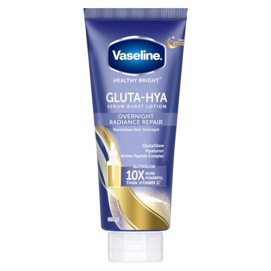 Vaseline® Gluta-Hya Serum Burst Lotion Overnight Radiance Repair image 0