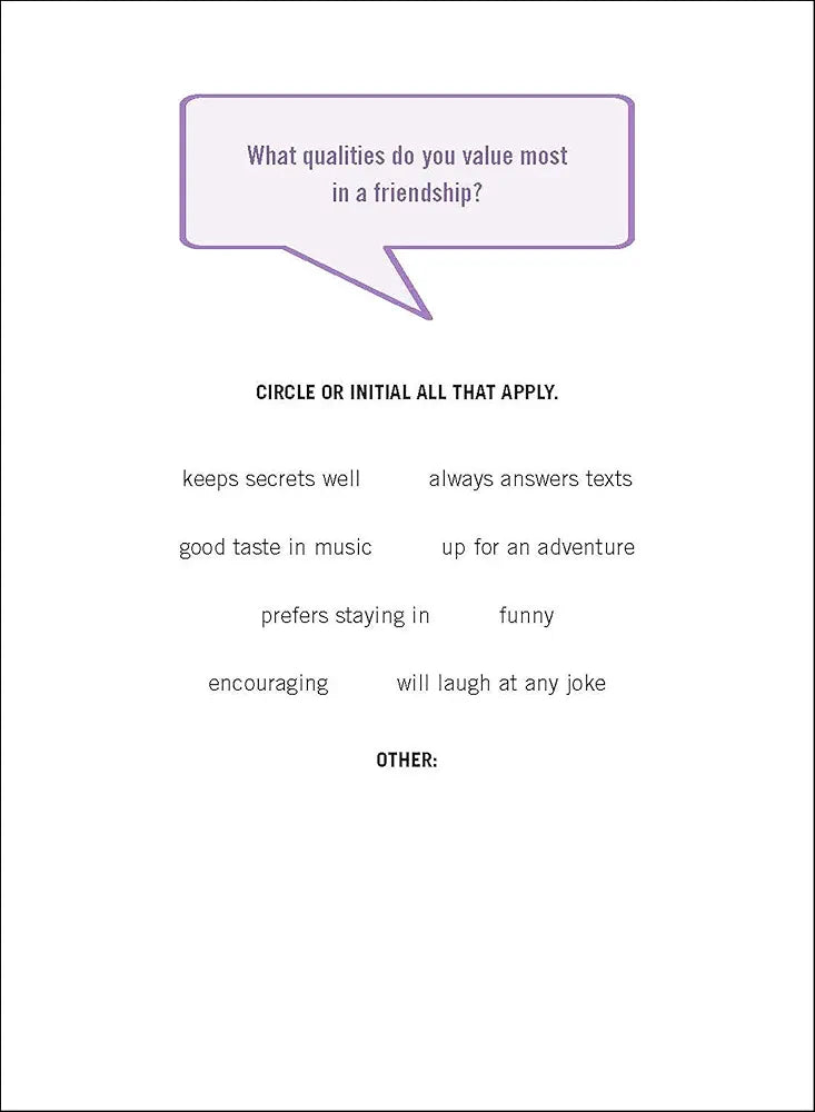 Fill Me in: Part Journal, Part Game, All Yours image 2