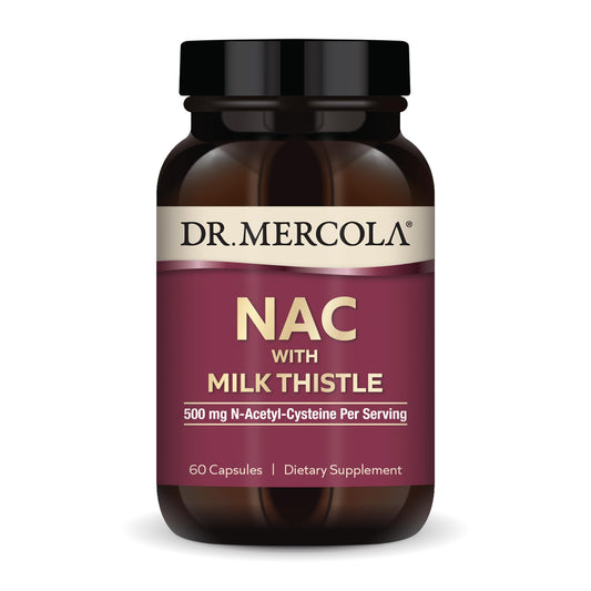 Dr. Mercola NAC with Milk Thistle - with Antioxidant image 0