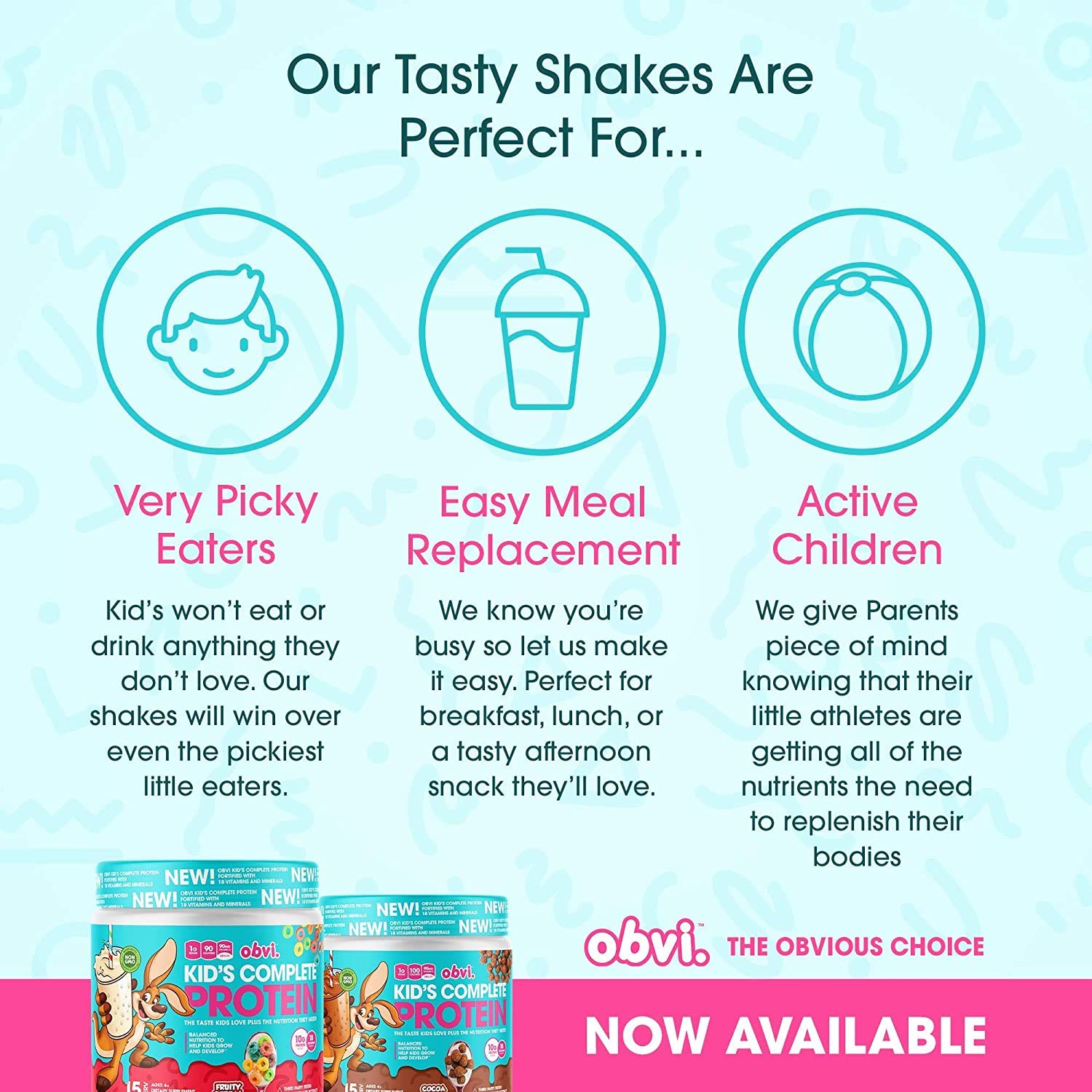 Obvi - Kid's Complete Protein - Cookie Cereal - 309gms image 1