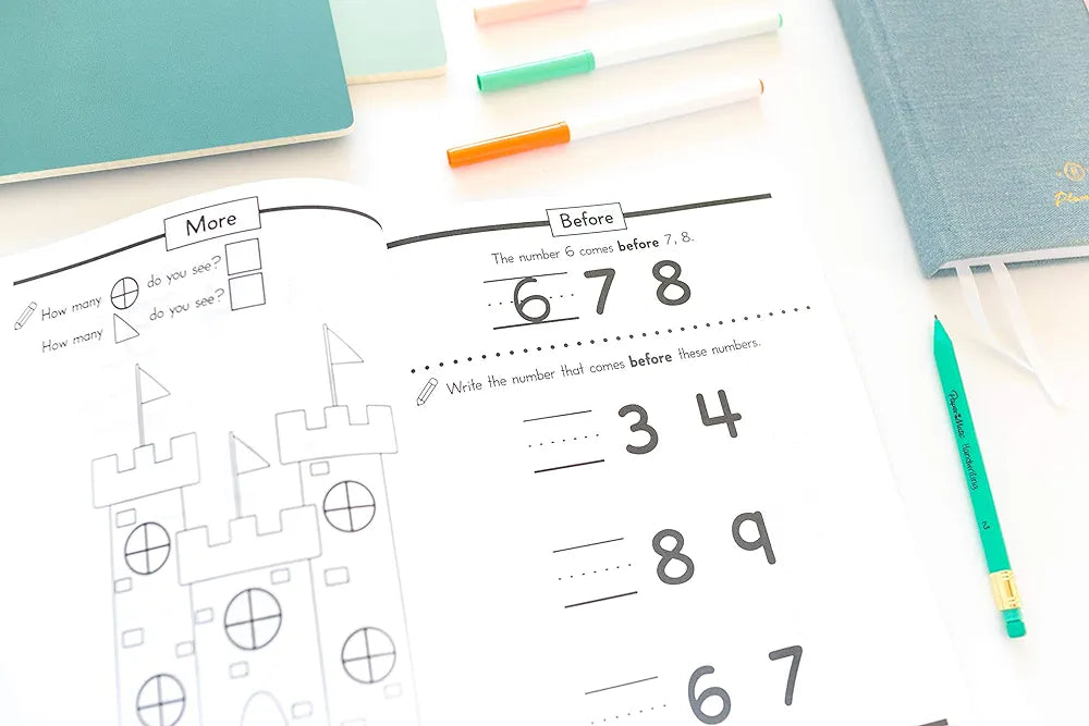 Modern Kid Press - Kindergarten Math Workbook: Kindergarten and 1st Grade Workbook image 4