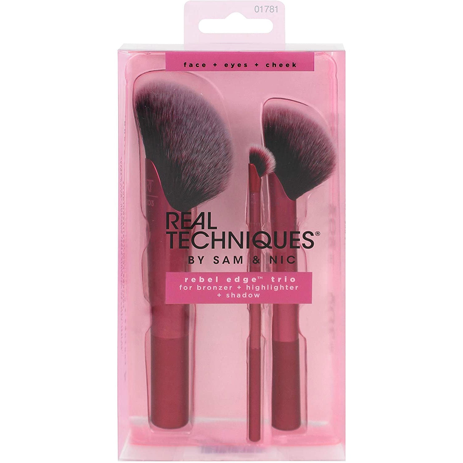 Real Techniques - Rebel Edge Trio Brush Set image 0
