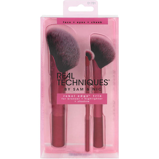 Real Techniques - Rebel Edge Trio Brush Set image 0