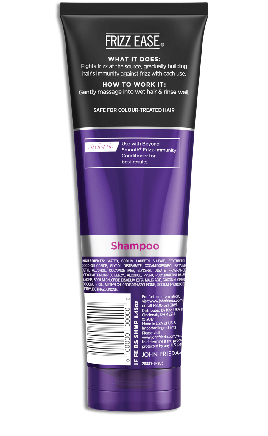 John Frieda - Frizz Ease Beyond Smooth Shampoo image 1