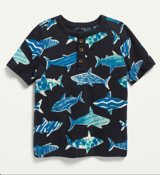 Old Navy - Blue Sharks image 0