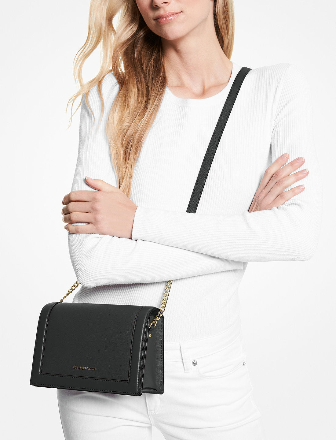 Michael Kors - LG FULLFLP CHN XBODY - Crossbody Bag image 5