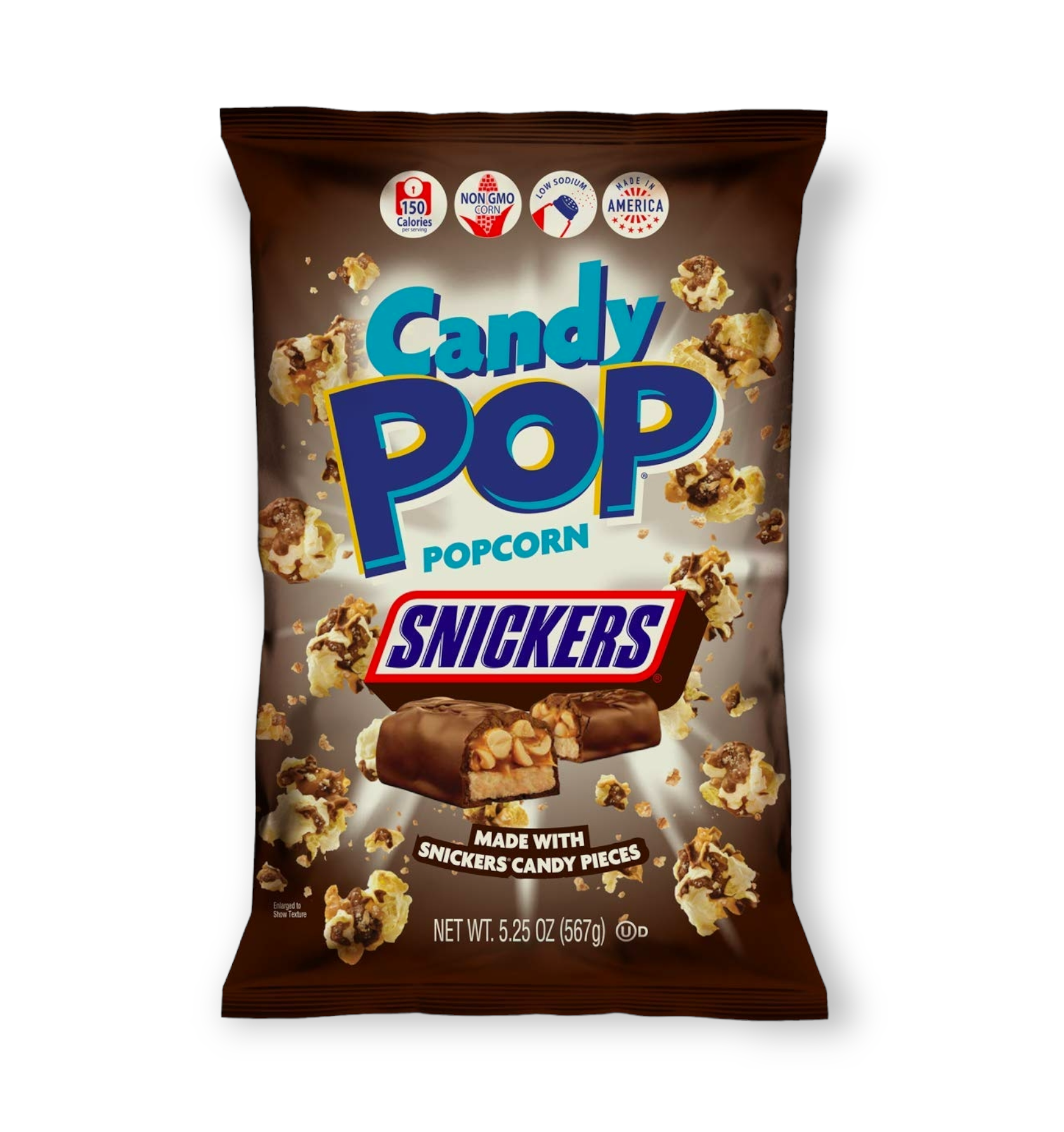 Snack Pop Candy - Coated Popcorn Made with Real Candy Pieces image 0