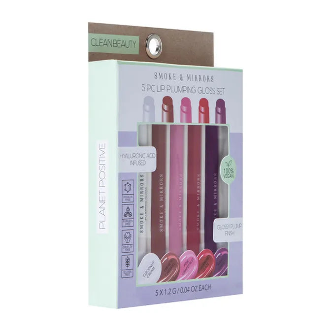 Smoke & Mirrors Lip Plumping Gloss Set, 5 Count | Pakistan image 2
