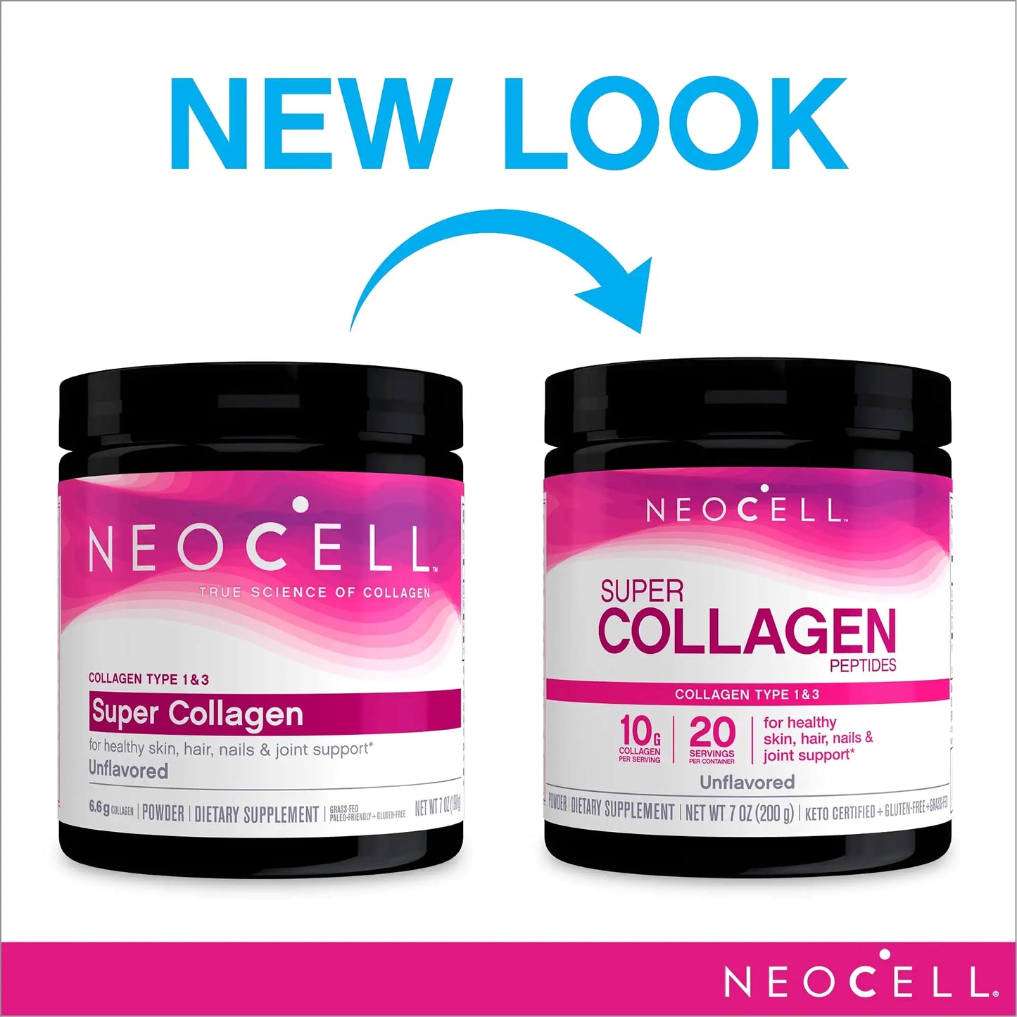 Neocell - Super Collagen Peptides - Collagen Type 1 & 3 | Pakistan image 1