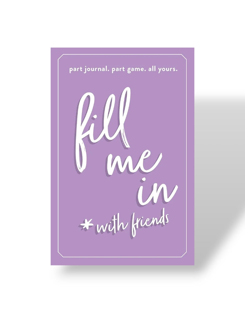 Fill Me in: Part Journal, Part Game, All Yours image 0