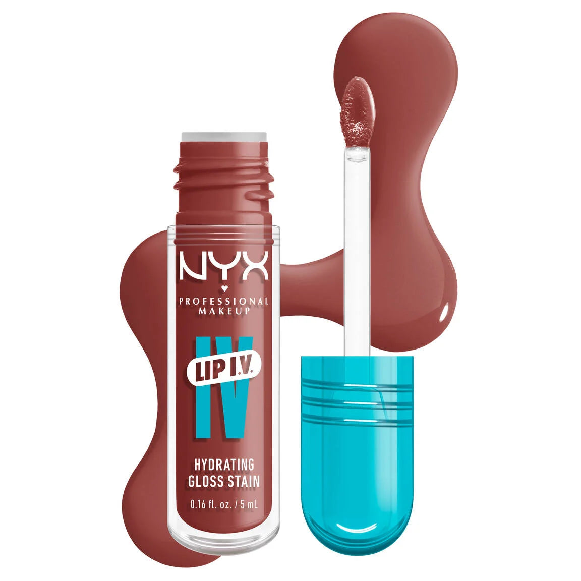 NYX Professional  - Lip I.V. Hydrating Lip Gloss Stain - Hydra-Honey image