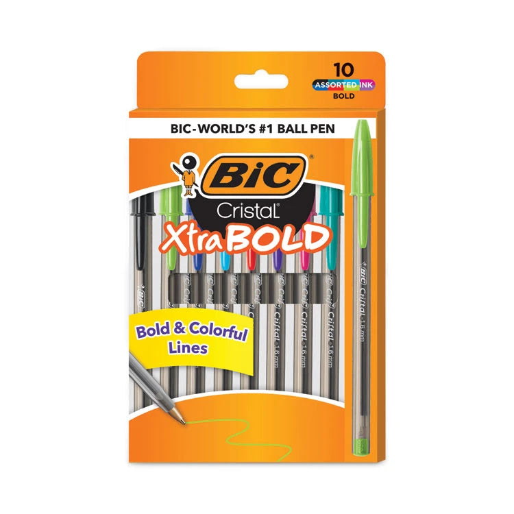 Bic - Cristal Xtra Bold Ballpoint Pen image 0