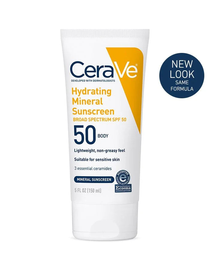 CeraVe - Hydrating Mineral Sunscreen - SPF50 - Body image 0