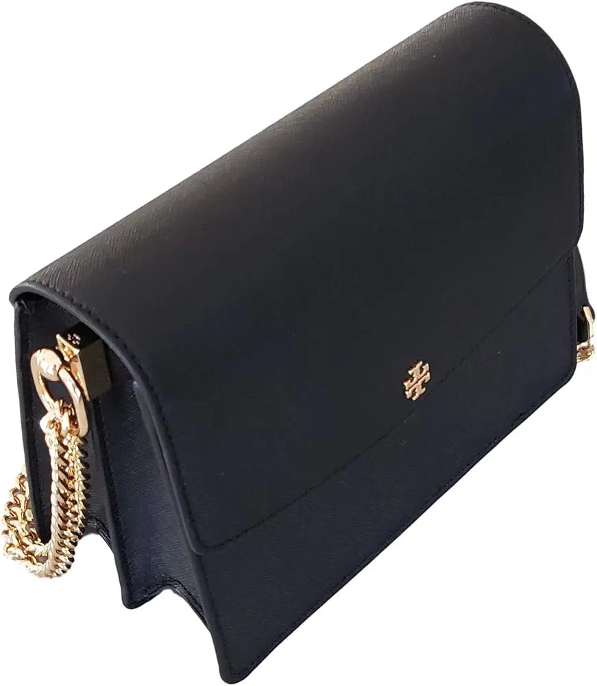 Tory Burch Emerson Envelope Adjustable Shoulder Bag, Black | Pakistan image 2